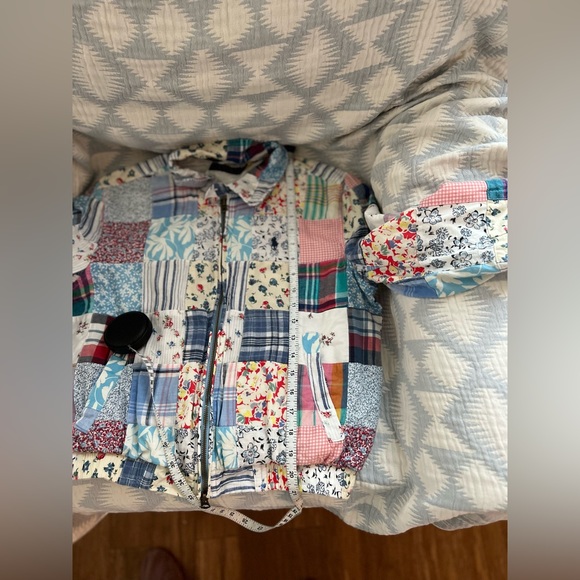 Polo Lauren Patchwork Jacket size Small - Picture 3 of 4